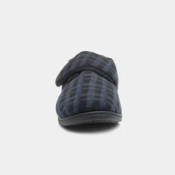 Otto Mens Navy Full Slipper*The Slipper Company Discount