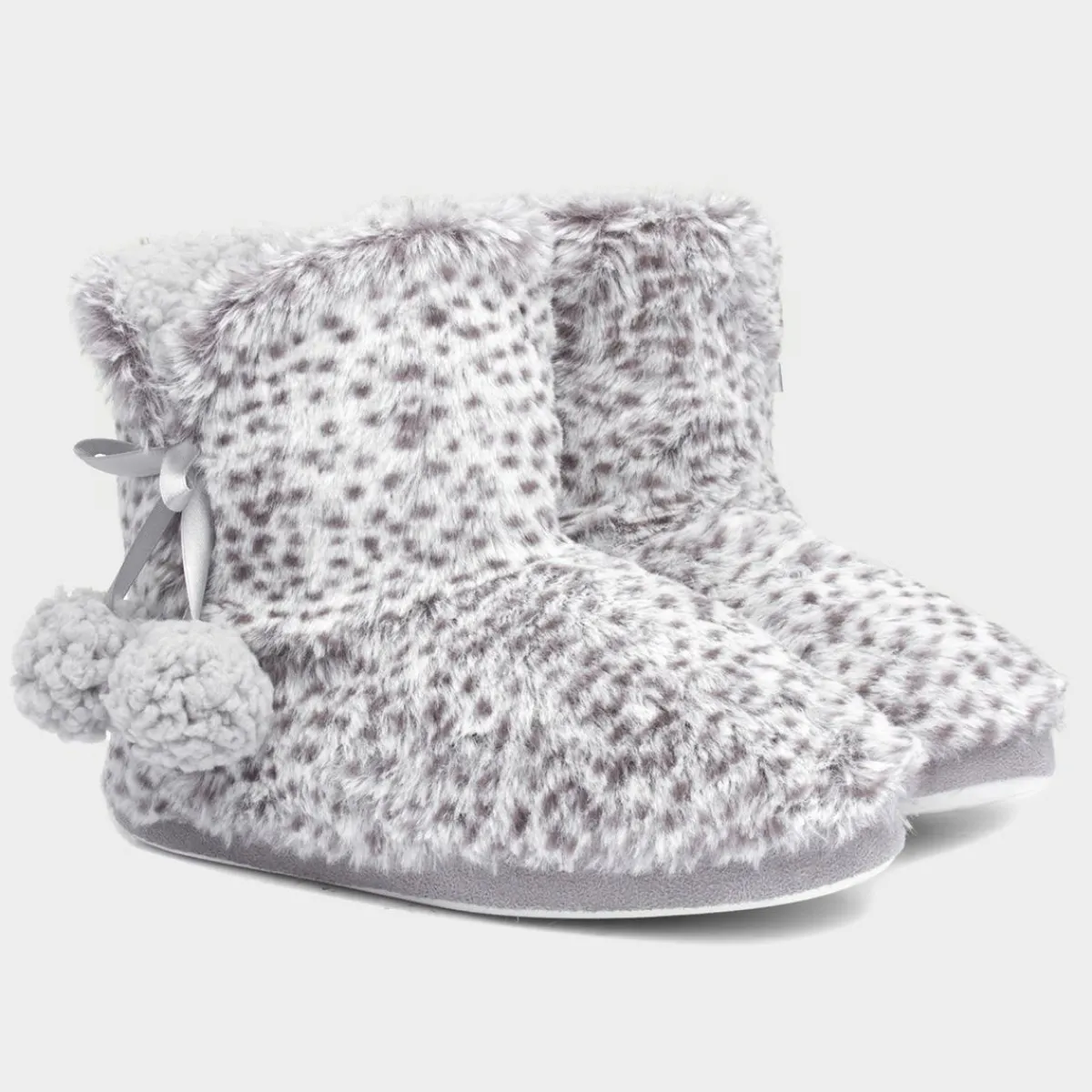 Rachel Womens Grey Bootie*The Slipper Company Fashion