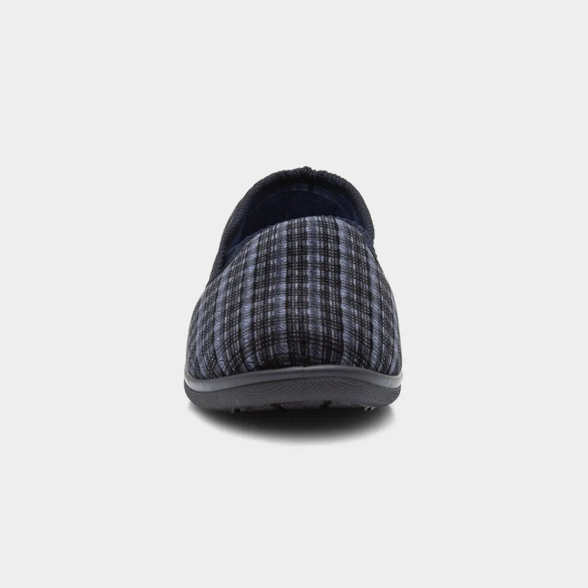 Reid Mens Navy Twin Gusset*The Slipper Company Best