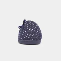 Rheba Womens Navy Mule Slipper*The Slipper Company Clearance