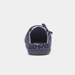 Rheba Womens Navy Mule Slipper*The Slipper Company Clearance