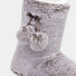 Robin Womens Mink Faux Bootie*The Slipper Company Online