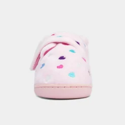 Rosa Girls Pink Hearts Full*The Slipper Company New
