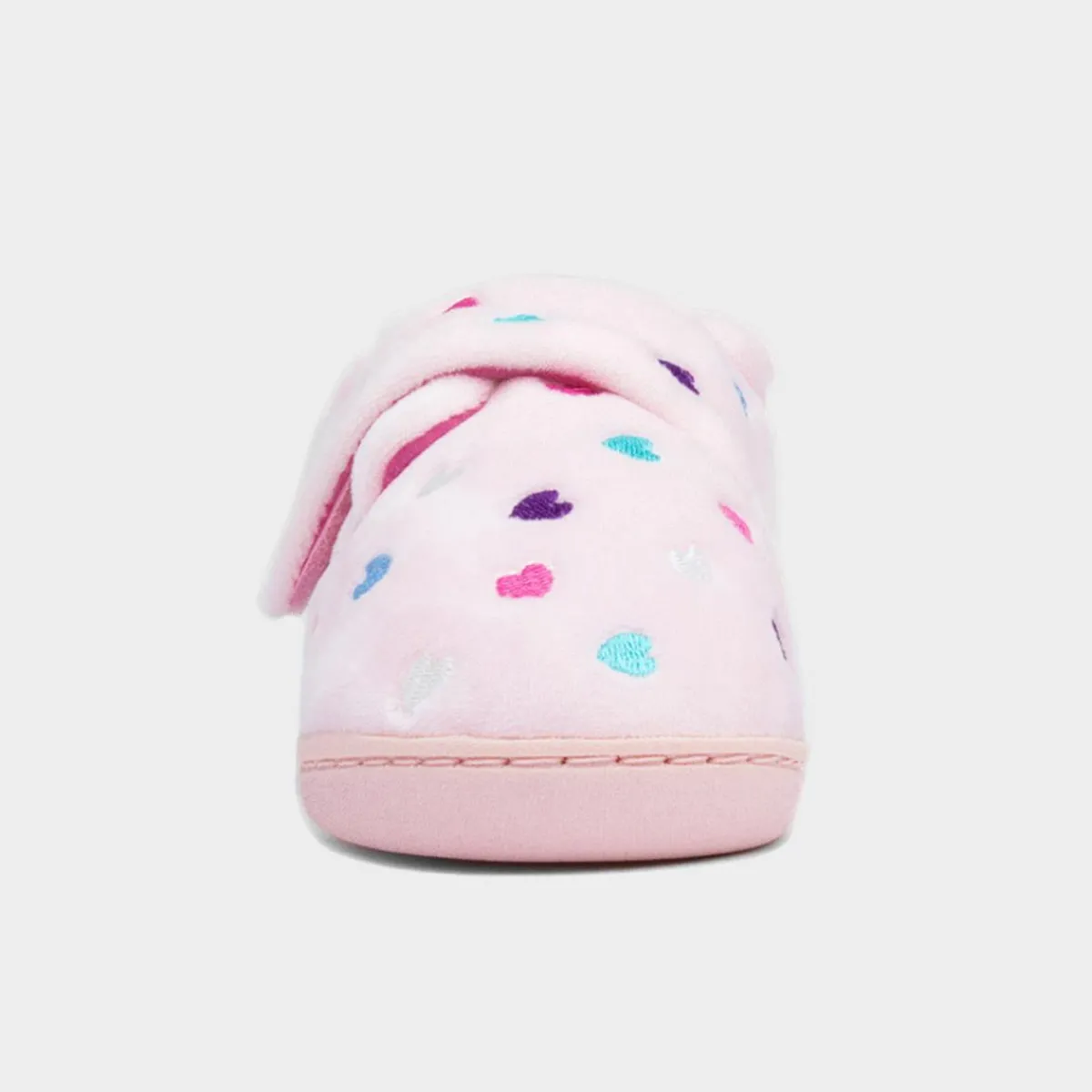 Rosa Girls Pink Hearts Full*The Slipper Company New