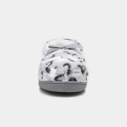 Ruth Womens Grey Moccasins*The Slipper Company New