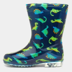 Tornado Boys Dinosaur Navy & Green Welly*shoezone Online