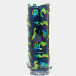 Tornado Boys Dinosaur Navy & Green Welly*shoezone Online