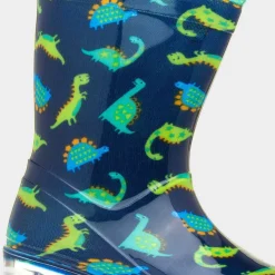 Tornado Boys Dinosaur Navy & Green Welly*shoezone Online