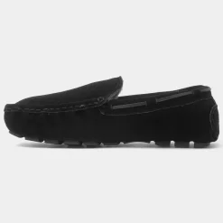 Mens Moccasin Suede Slipper*Totes Clearance