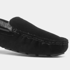 Mens Moccasin Suede Slipper*Totes Clearance