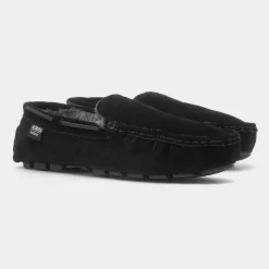 Mens Moccasin Suede Slipper*Totes Clearance