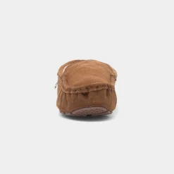 Mens Moccasin Suede Slipper*Totes Hot