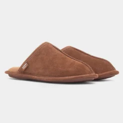 Mens Suede Mule Slipper*Totes Hot