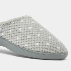 Popcorn Terry Womens Sage Mule Slipper*Totes New