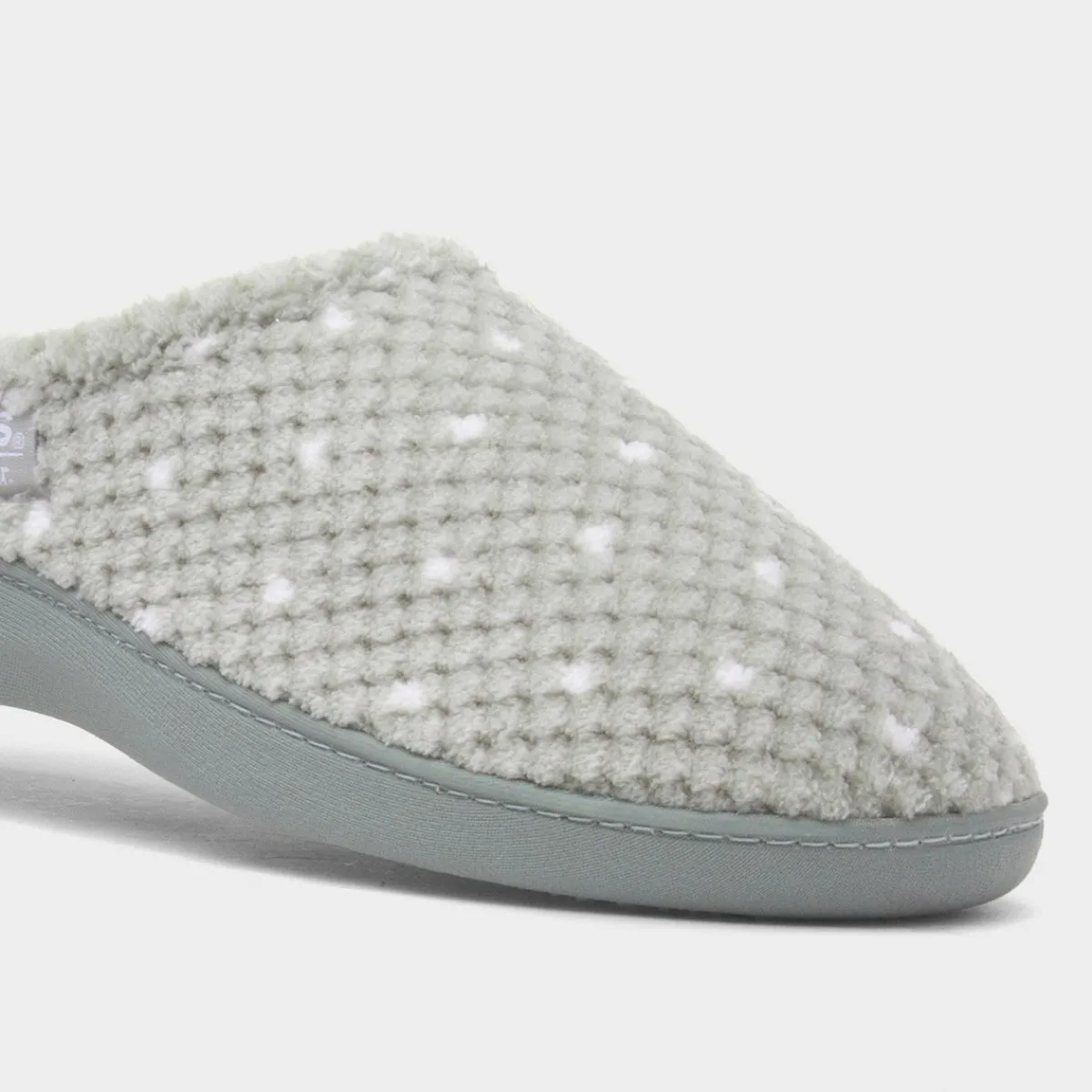 Popcorn Terry Womens Sage Mule Slipper*Totes New