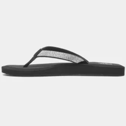 Womens Beaded Toe Post Sandal*Totes Hot