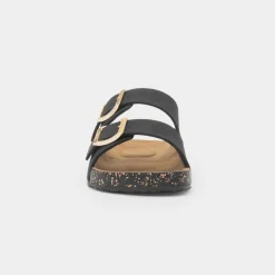 Womens Double Buckle Sandal*Totes Hot