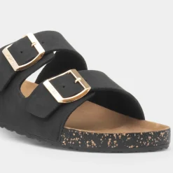 Womens Double Buckle Sandal*Totes Hot