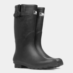 Damon Womens Black Welly*Trespass Outlet