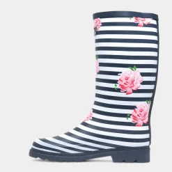 Elena Womens Stripy Floral Multi Welly*Trespass Best