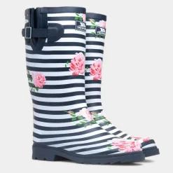 Elena Womens Stripy Floral Multi Welly*Trespass Best