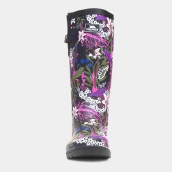Elena Womens Tropical Floral Multi Welly*Trespass Hot