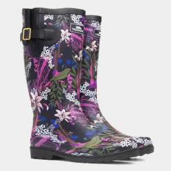 Elena Womens Tropical Floral Multi Welly*Trespass Hot