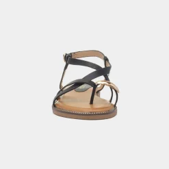 Aelia Womens Toe Post Sandal*Truffle Sale