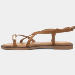 Aelia Womens Toe Post Sandal*Truffle New