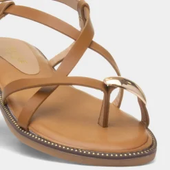 Aelia Womens Toe Post Sandal*Truffle New