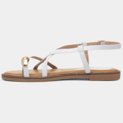 Aelia Womens Toe Post Sandal*Truffle Discount