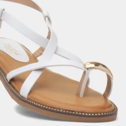 Aelia Womens Toe Post Sandal*Truffle Discount