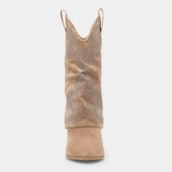 Arizona Womens Taupe Cowboy Calf Boot*Truffle Clearance