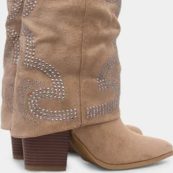 Arizona Womens Taupe Cowboy Calf Boot*Truffle Clearance