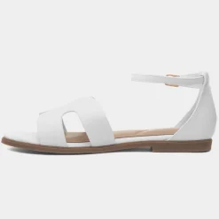 Bay Womens Buckle Sandal*Truffle Hot