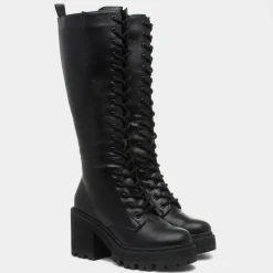 Beyonce Womens Black Knee High Boot*Truffle Outlet