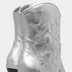 Carter Womens Silver Cowboy Boot*Truffle Sale