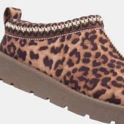 Chloe Womens Cheetah Faux Fur Shoe*Truffle Outlet