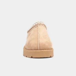 Chloe Womens Sand Faux Fur Shoe*Truffle Hot