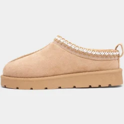 Chloe Womens Sand Faux Fur Shoe*Truffle Hot