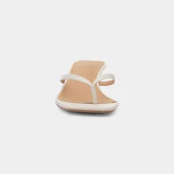 Dua Womens Heeled Toe Post Sandal*Truffle Best