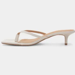 Dua Womens Heeled Toe Post Sandal*Truffle Best