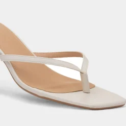 Dua Womens Heeled Toe Post Sandal*Truffle Best
