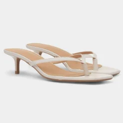 Dua Womens Heeled Toe Post Sandal*Truffle Best