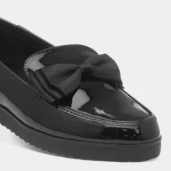 Frances Womens Black Patent Loafer*Truffle Fashion