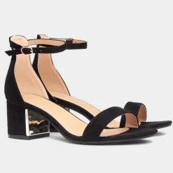 Halla1 Womens Heeled Sandals*Truffle New