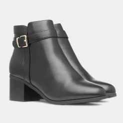 Holly Womens Wider Fit Ankle Boot*Truffle Hot
