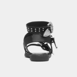 Jolene Womens Buckle Sandal*Truffle Clearance