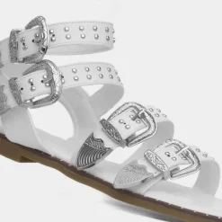Jolene Womens Buckle Sandal*Truffle Sale