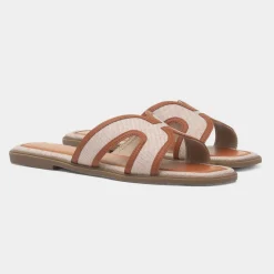 June Womens Mule Sandal*Truffle Discount